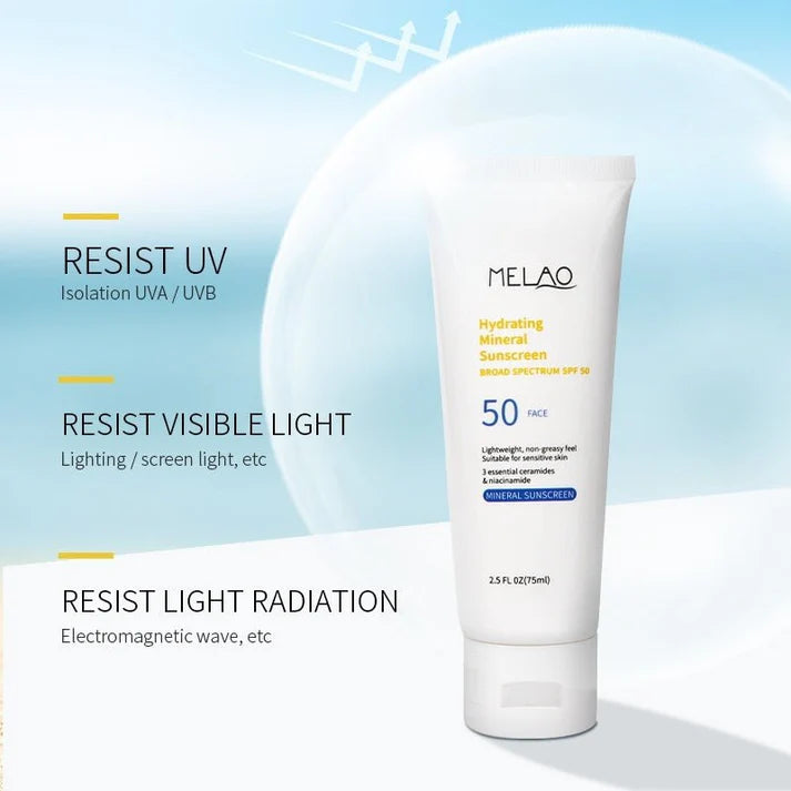 UV Protection Refreshing Protective Cream Sunscreen Lotion.